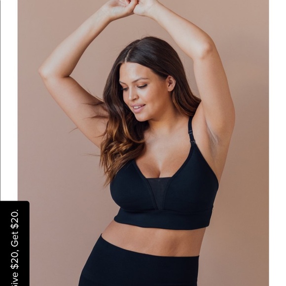 BLANQI Set Of Black and Tan Nursing Bras Size XL - Picture 4 of 7